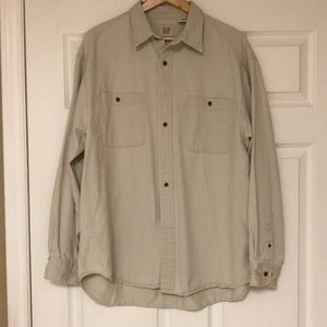 Gap men’s canvas shirt
